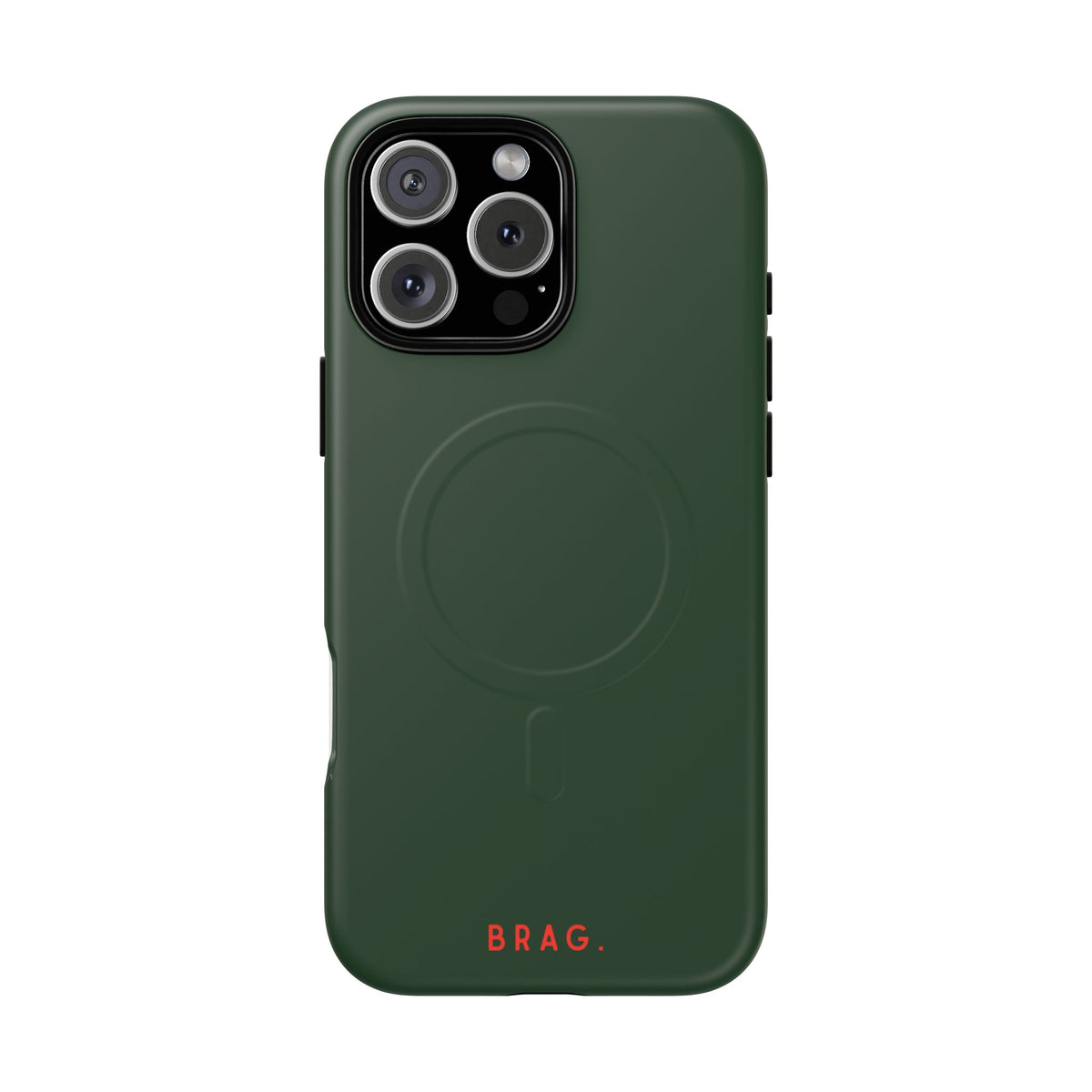 Brag Green MagSafe Tough Phone Case — Magnetic Protective Cover