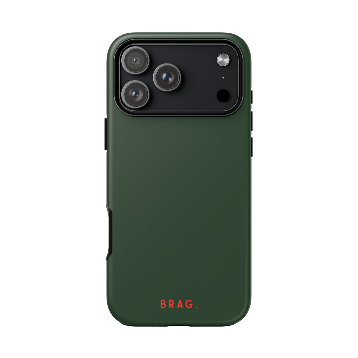Brag Green Tough Phone Case – Shockproof Protective iPhone Cover