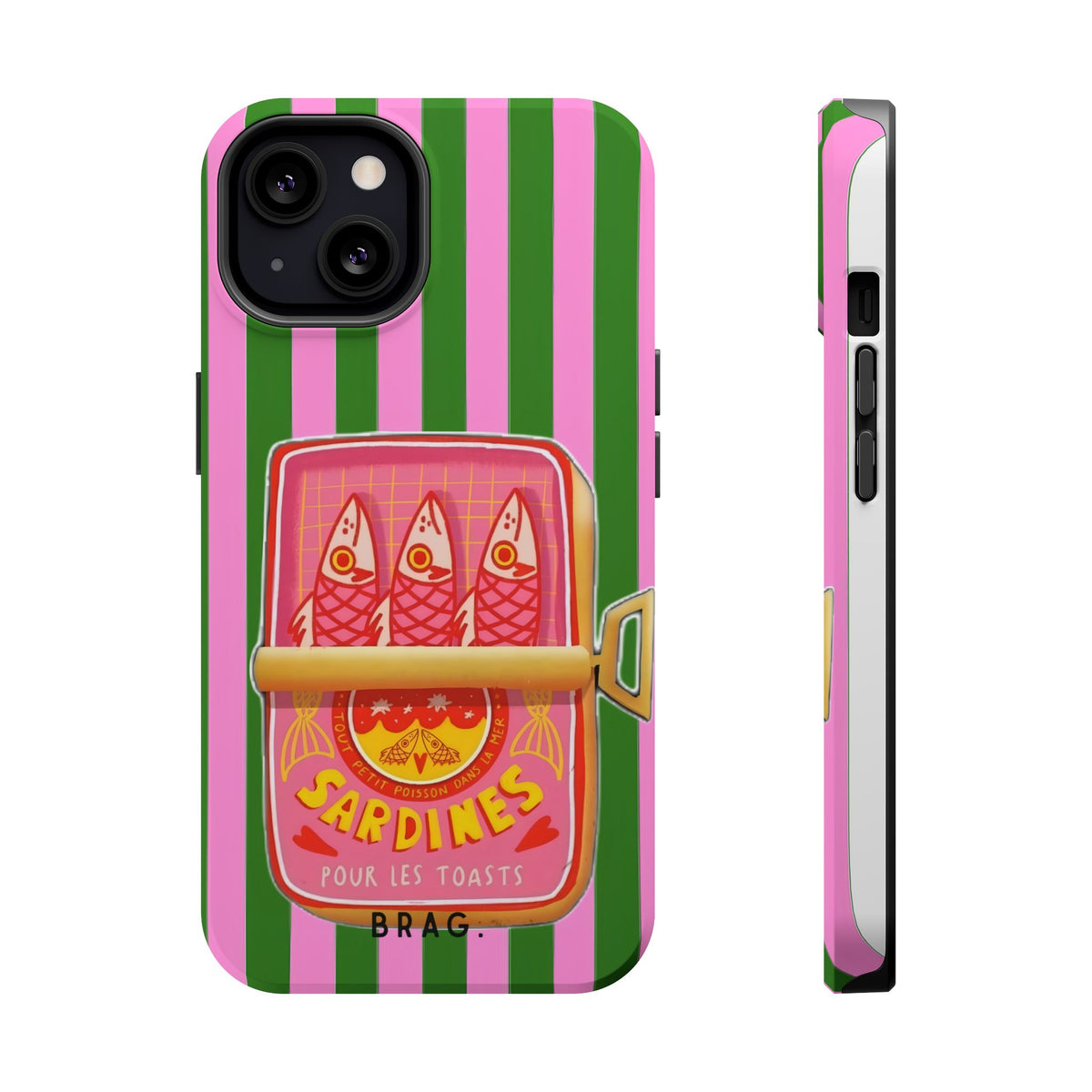 Tinned Pink Magnetic Impact-Resistant Phone Case
