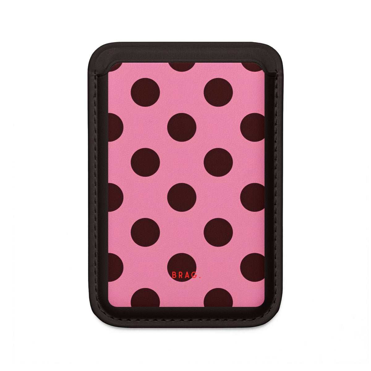 Candy Dot MagSafe Vegan Wallet — Slim Phone Card Holder