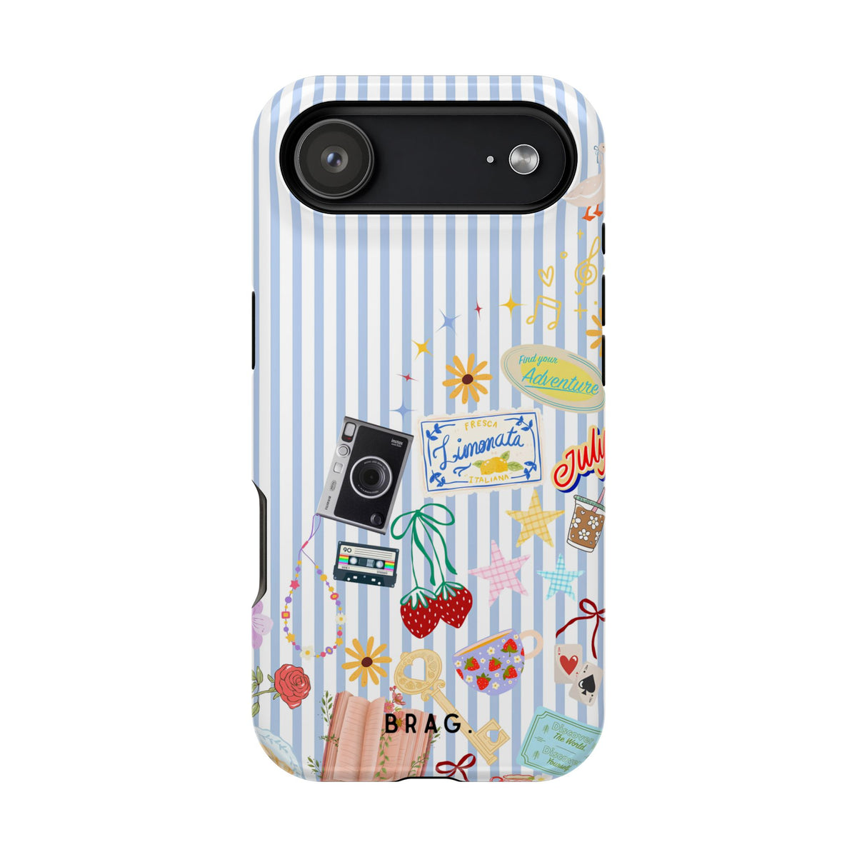 Travel Girl Magnetic Impact-Resistant Phone Case