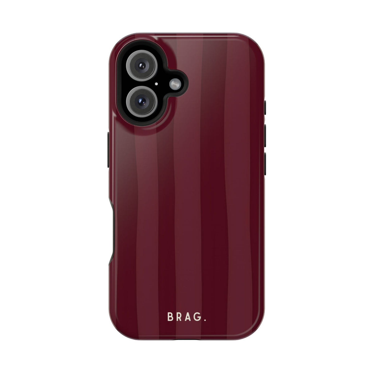 Dark Cherry Magnetic Impact-Resistant Phone Case