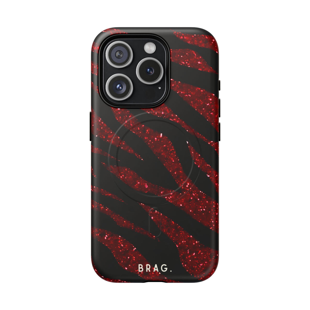 Red Tiger MagSafe Tough Phone Case — Magnetic Protective Cover