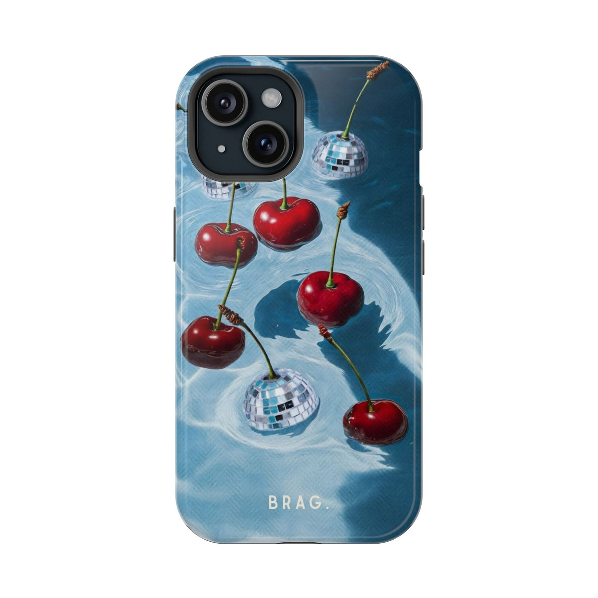Cherry Ice Magnetic Impact-Resistant Phone Case
