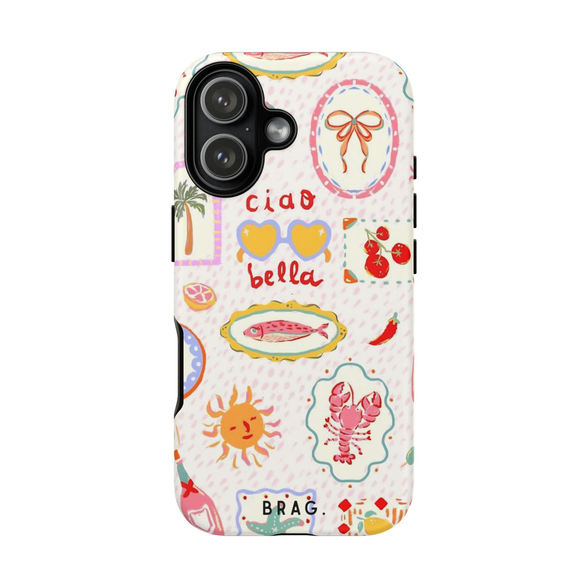 Ciao Bella Tough Phone Case – Shockproof Protective iPhone Cover