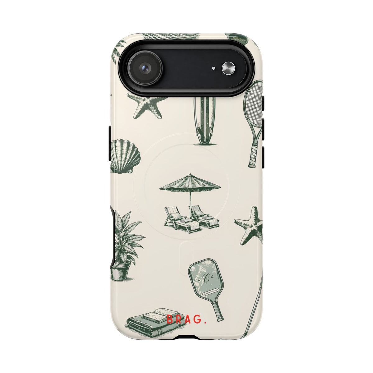 Beach Club MagSafe Tough Phone Case — Magnetic Protective Cover