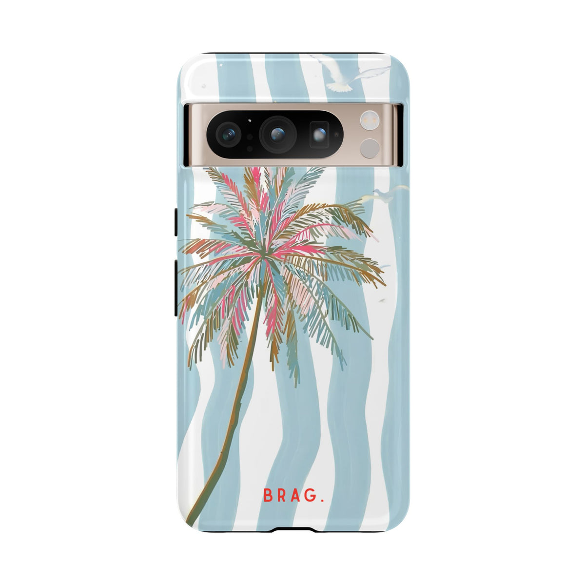 Palm Breeze Tough Phone Case – Shockproof Protective iPhone Cover