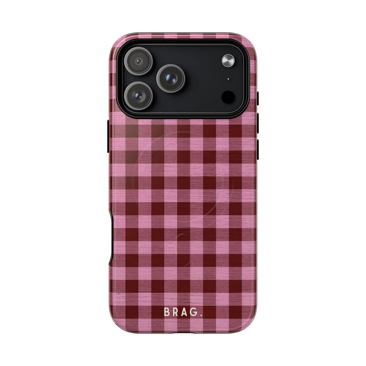 Club Check MagSafe Tough Phone Case — Magnetic Protective Cover