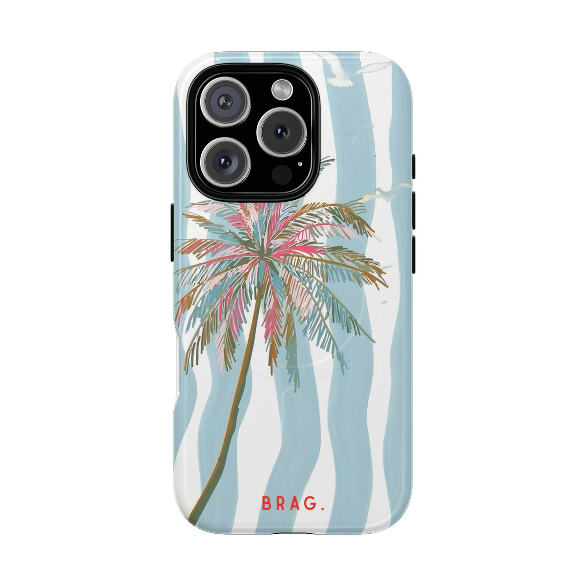 Palm Breeze MagSafe Tough Phone Case — Magnetic Protective Cover