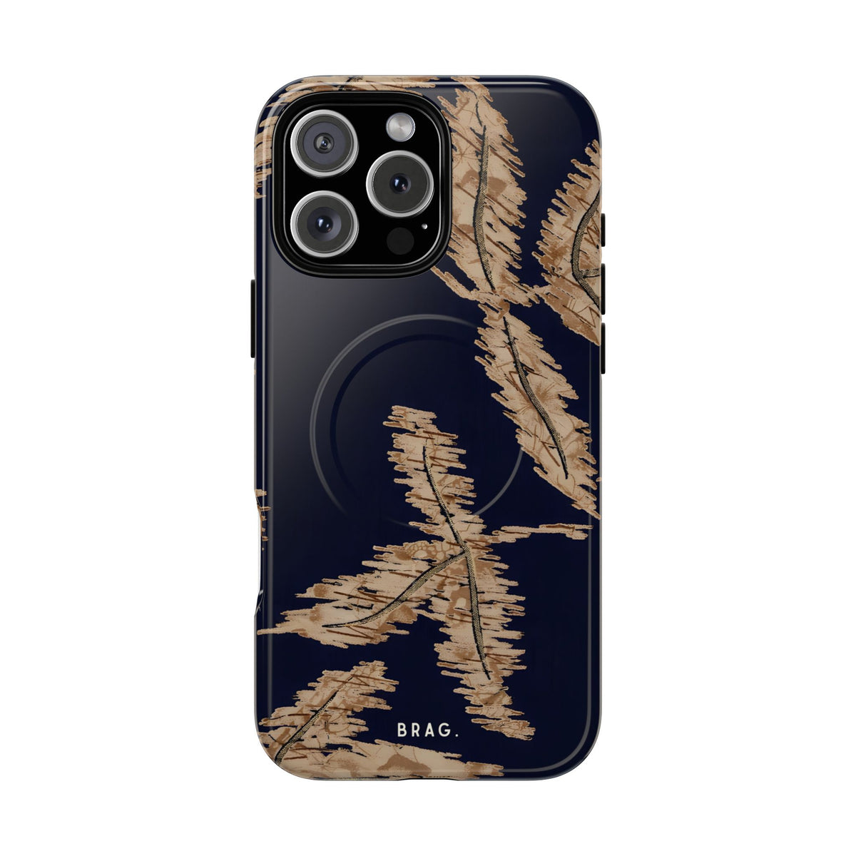 Golden Fern MagSafe Tough Phone Case — Magnetic Protective Cover