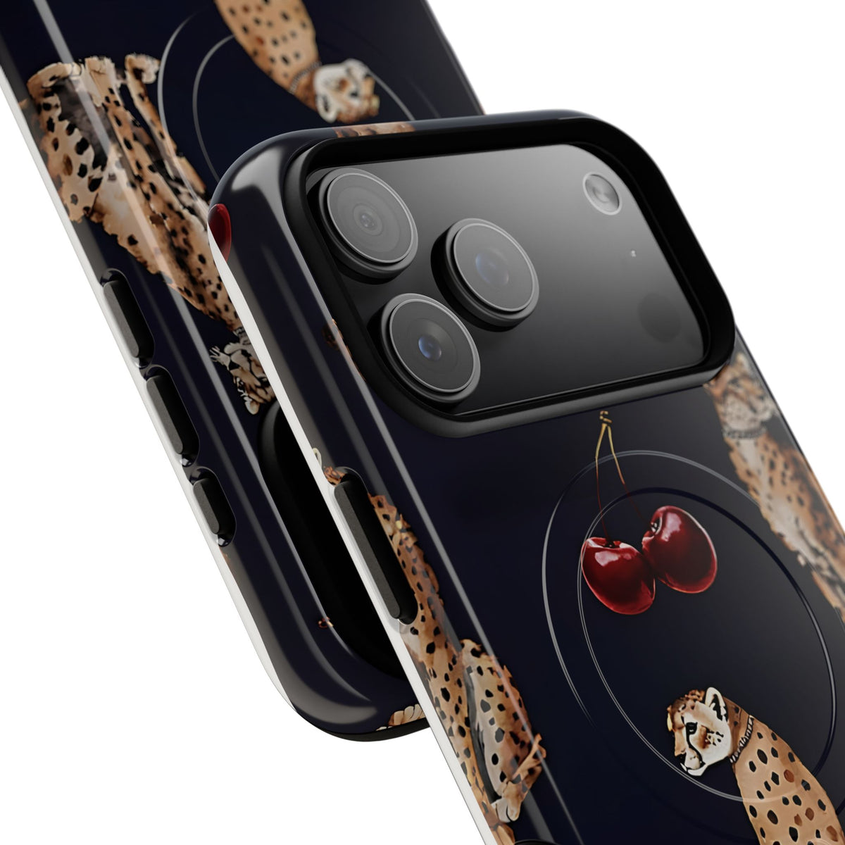 Wild Cherry MagSafe Tough Phone Case — Magnetic Protective Cover