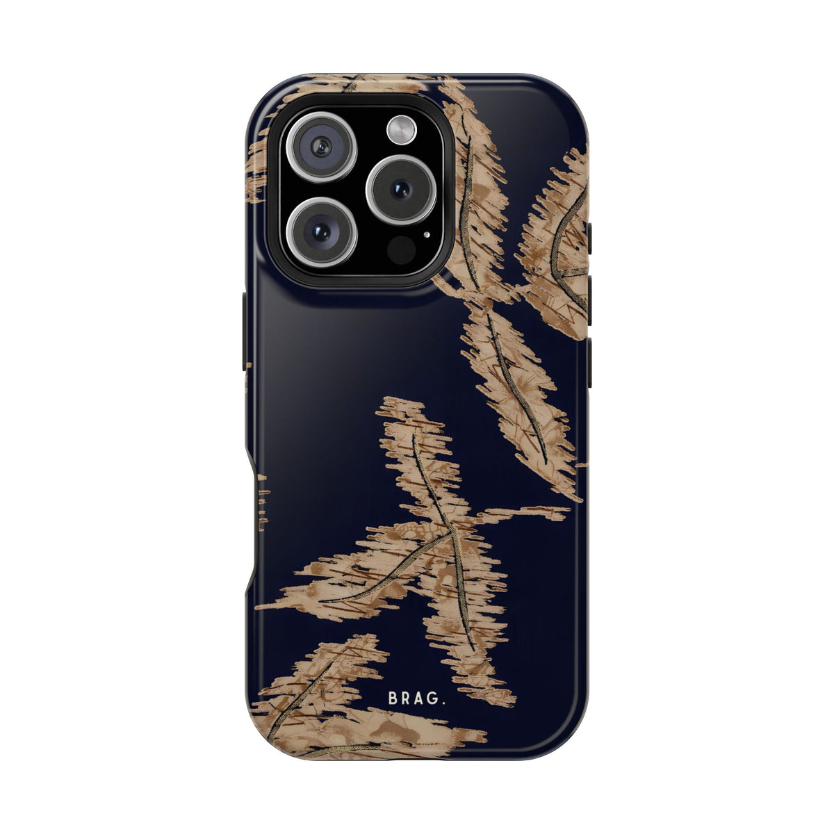 Golden Fern Magnetic Impact-Resistant Phone Case