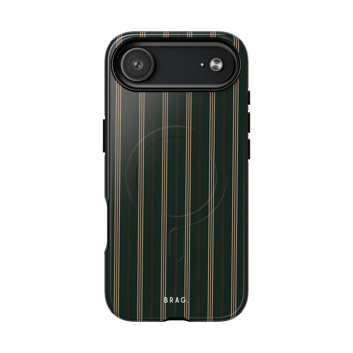 Vintage Pinstripe MagSafe Tough Phone Case — Magnetic Protective Cover