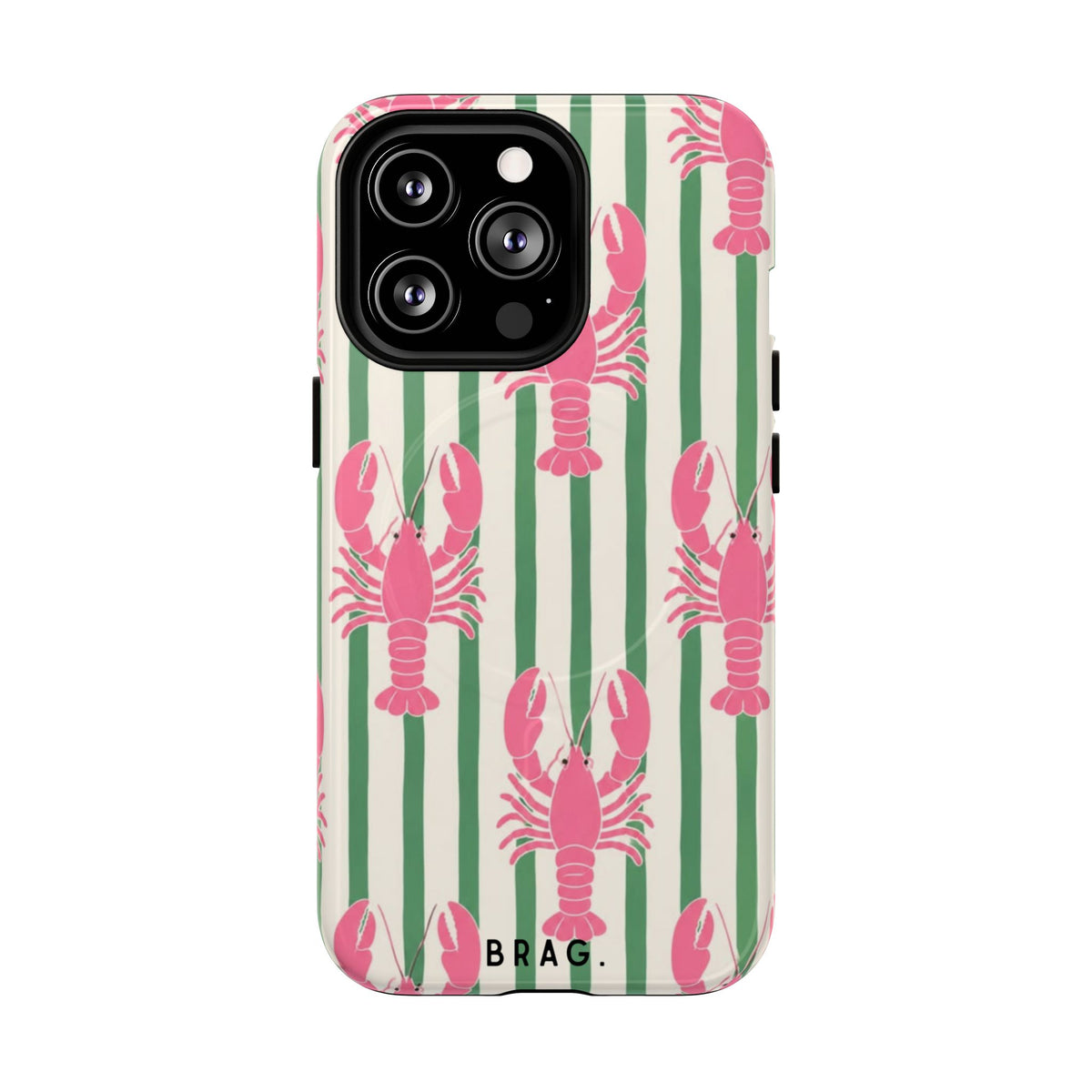 Pink Catch MagSafe Tough Phone Case — Magnetic Protective Cover