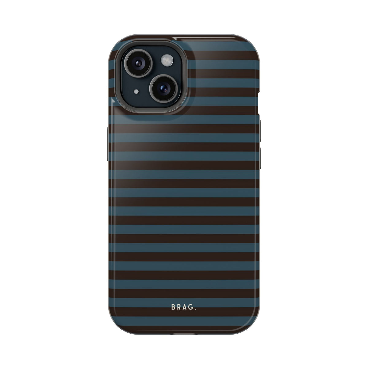 Seaside Stripe Magnetic Impact-Resistant Phone Case