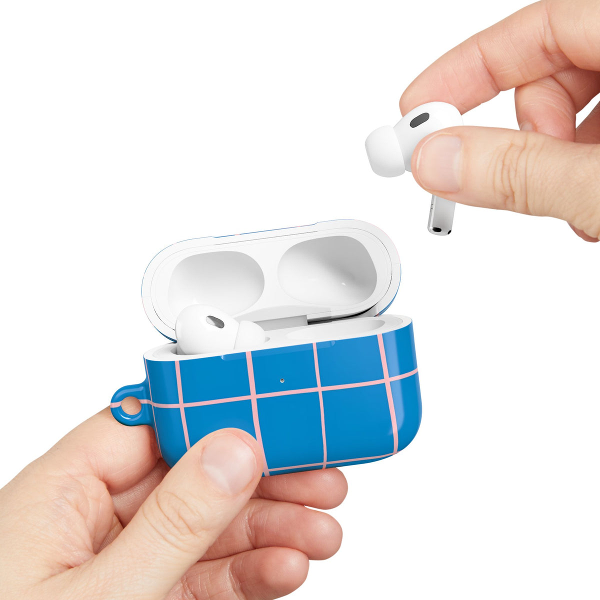 Coastal Grid AirPod Case – Slim Protective Charging Case