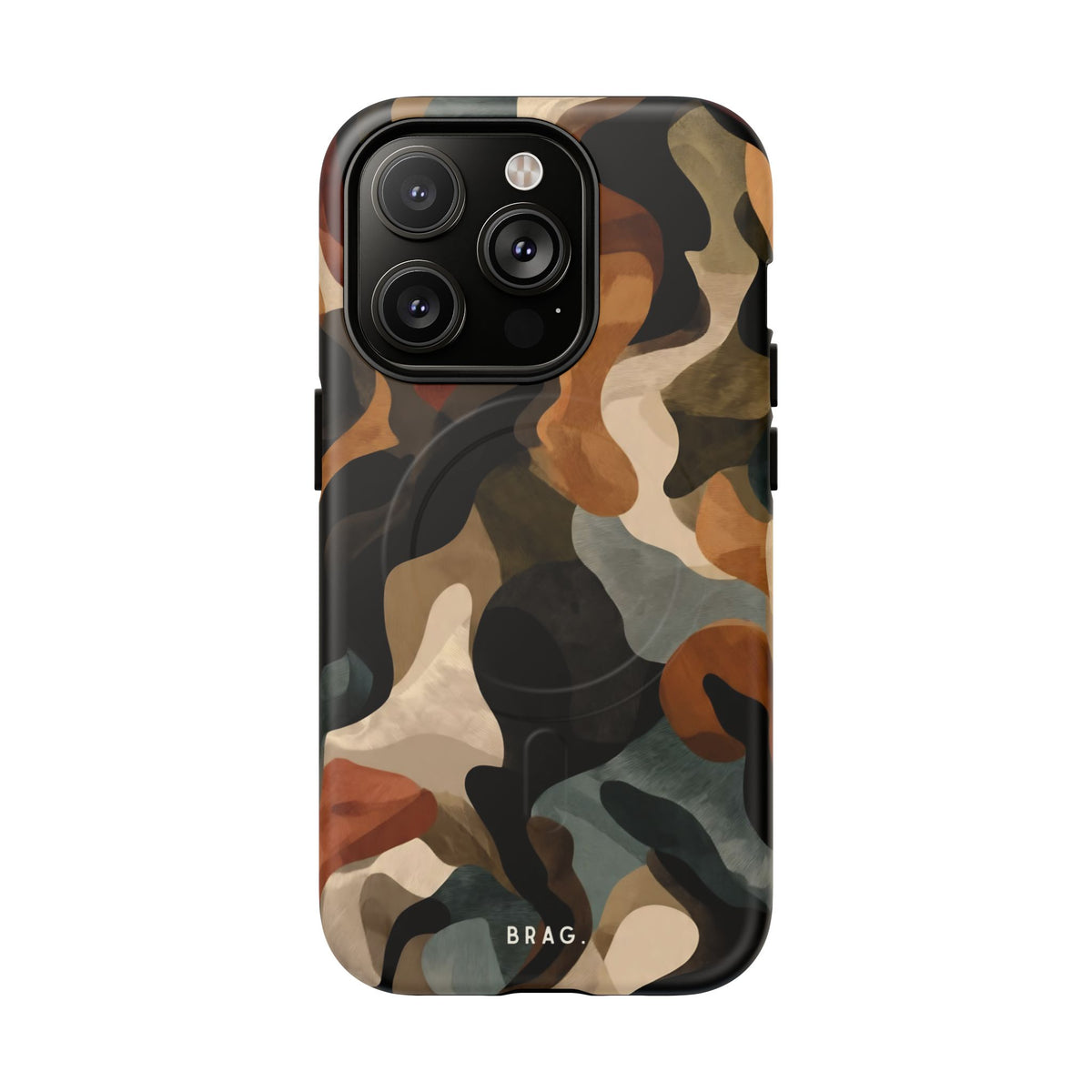 Desert Camo MagSafe Tough Phone Case — Magnetic Protective Cover