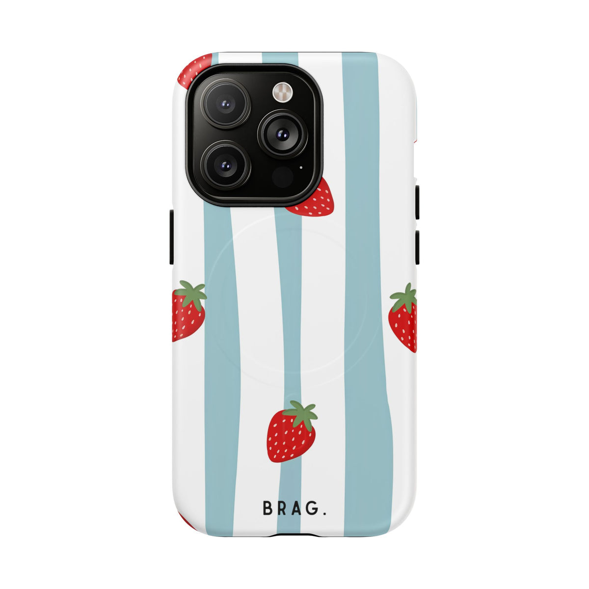 Berry Bloom MagSafe Tough Phone Case — Magnetic Protective Cover