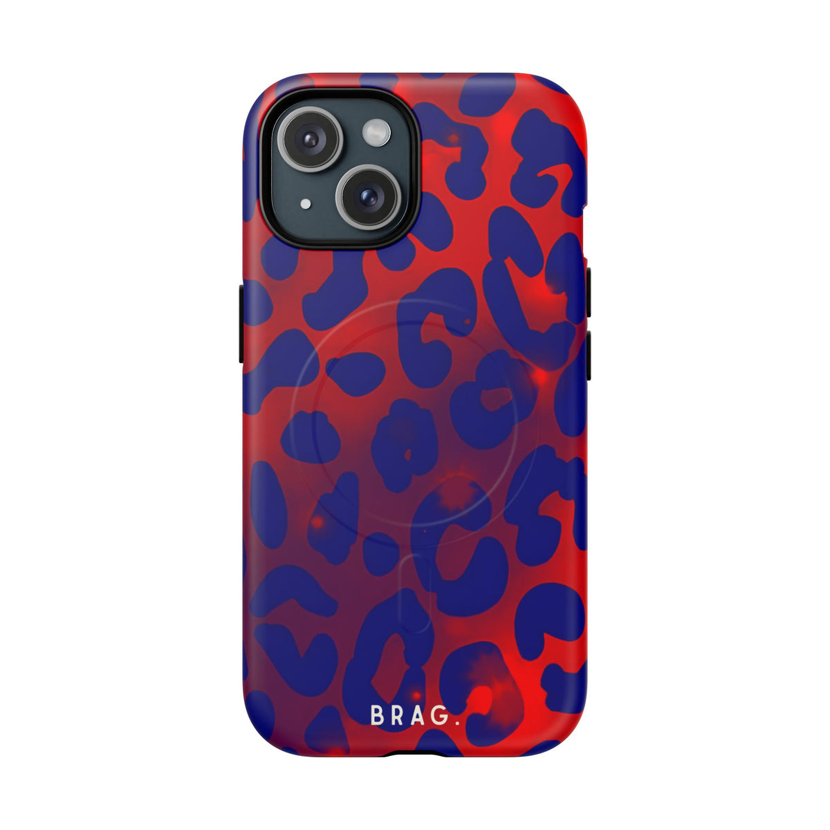 Electric Blue MagSafe Tough Phone Case — Magnetic Protective Cover