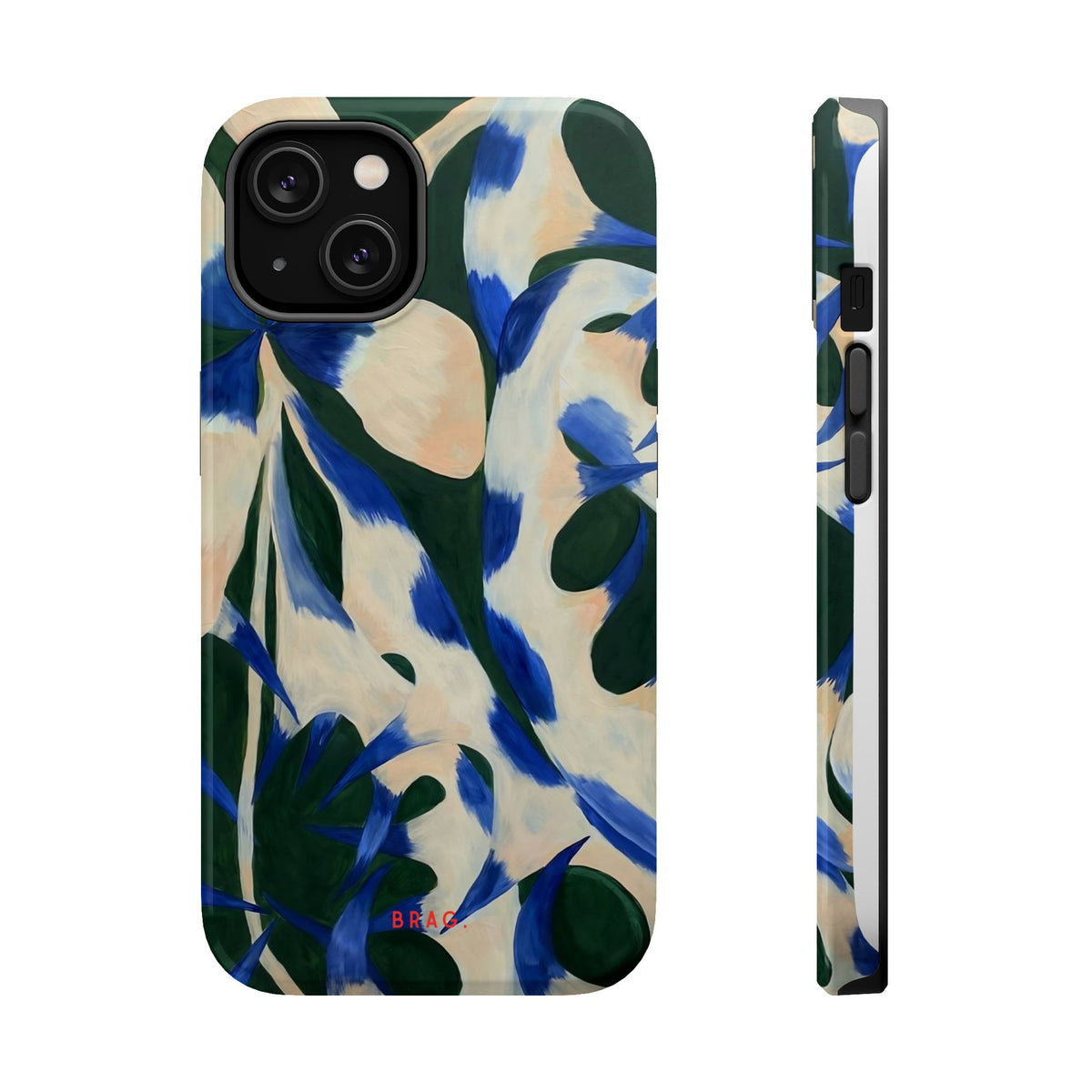 Blue Garden Magnetic Impact-Resistant Phone Case