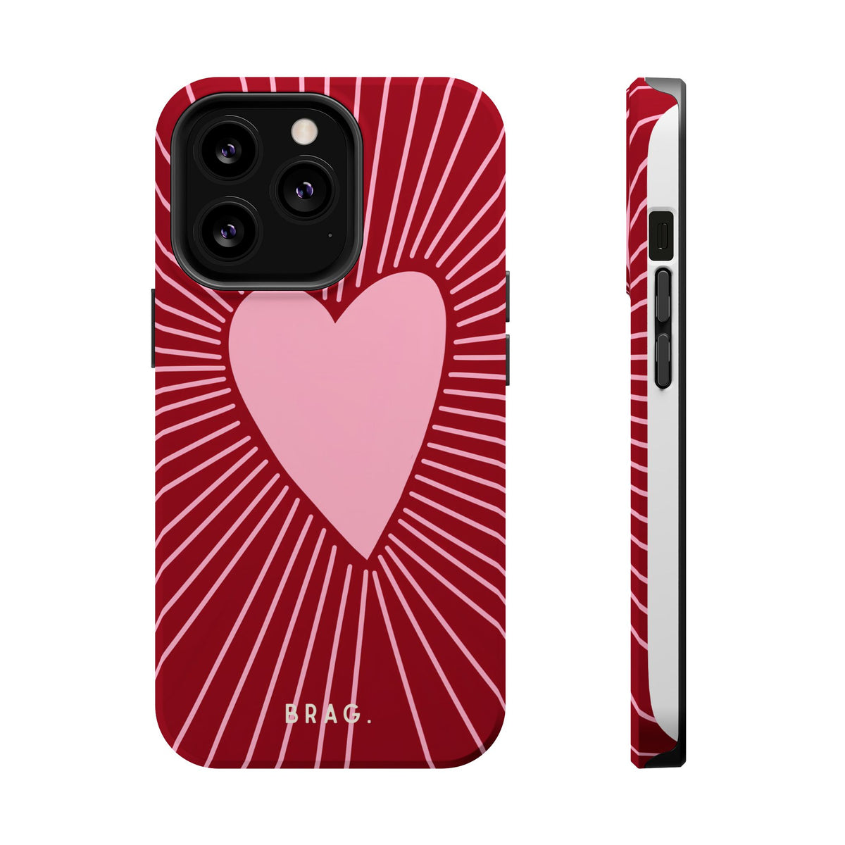 Heart Rush Magnetic Impact-Resistant Phone Case