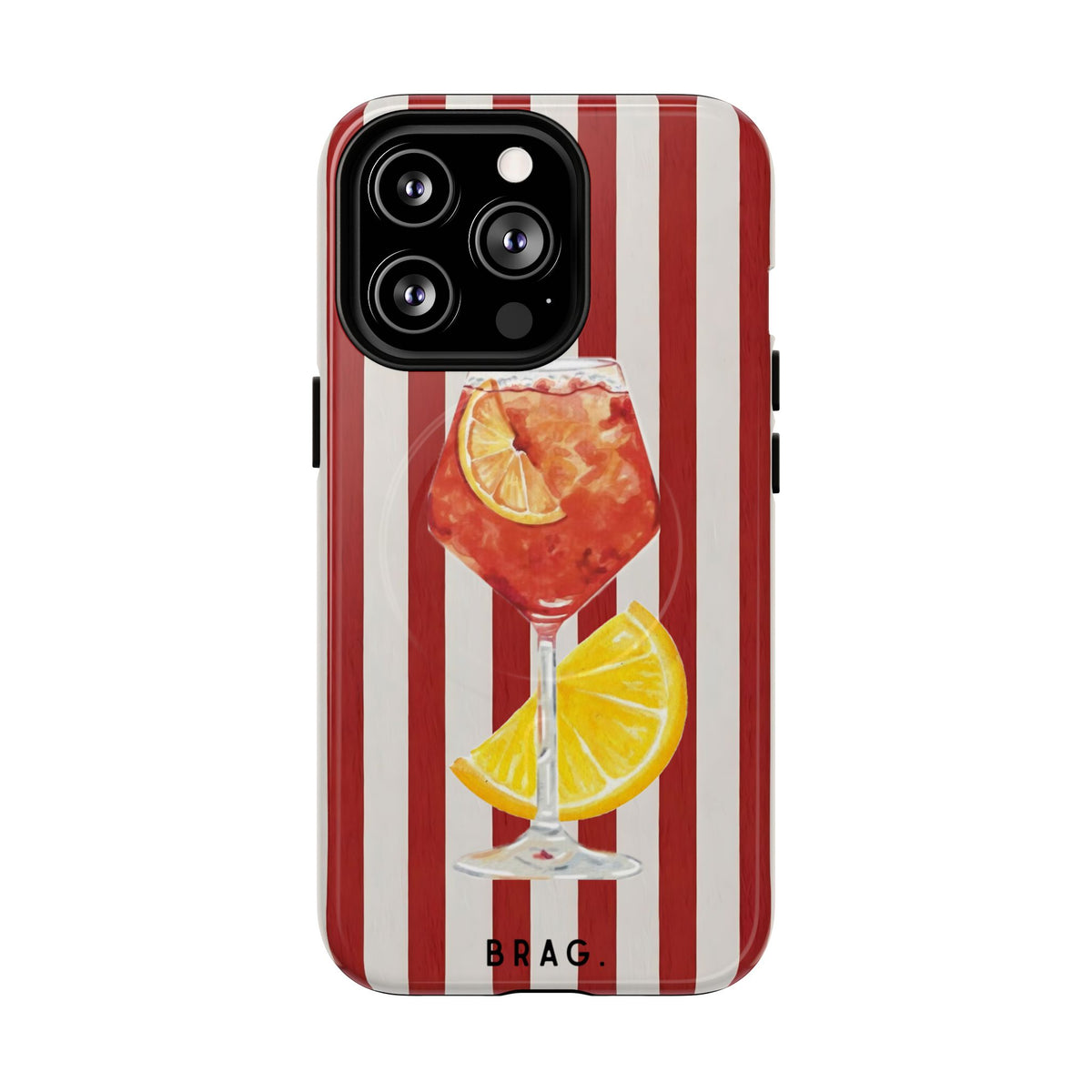 Aperol Spritz MagSafe Tough Phone Case — Magnetic Protective Cover