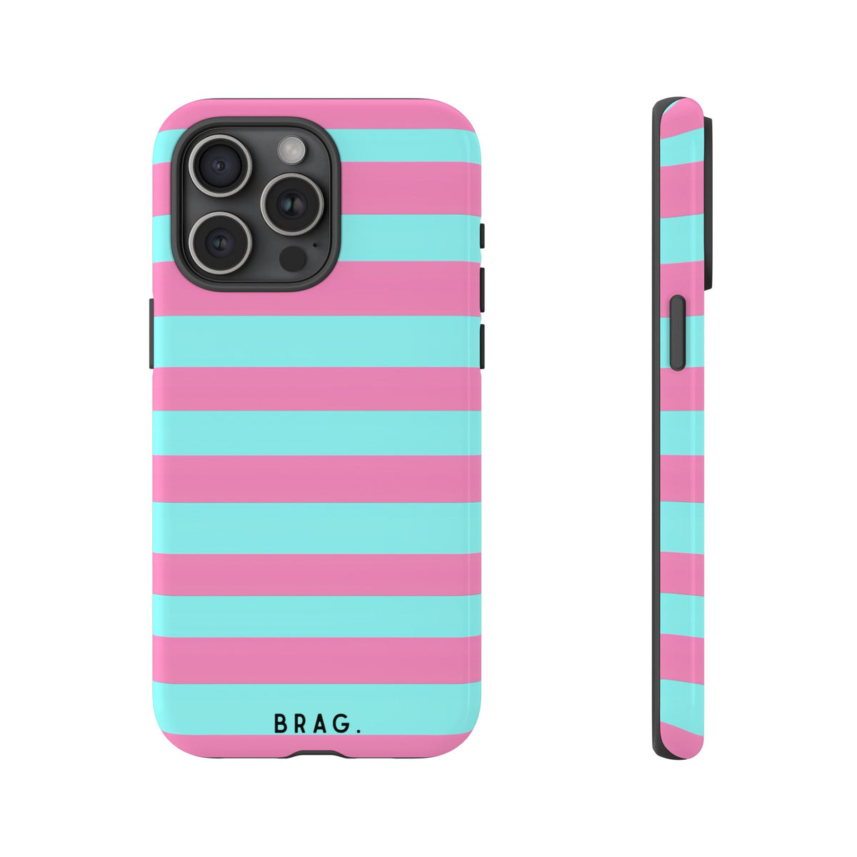 Taffy Stripe Tough Phone Case – Shockproof Protective iPhone Cover