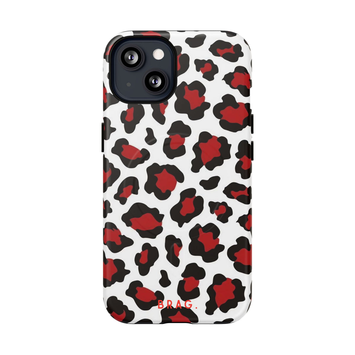Leopard Kiss MagSafe Tough Phone Case — Magnetic Protective Cover