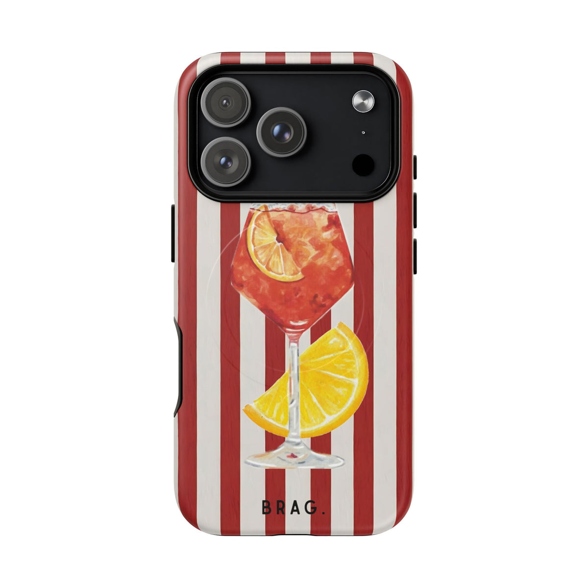Aperol Spritz MagSafe Tough Phone Case — Magnetic Protective Cover