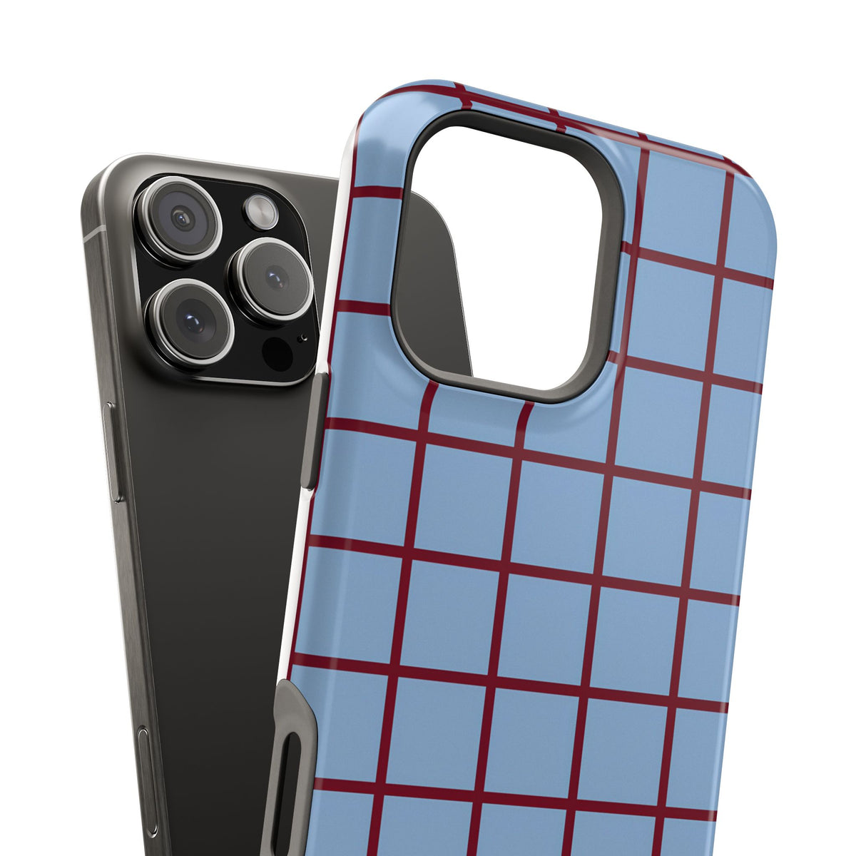 Checkerboard Romance Magnetic Impact-Resistant Phone Case