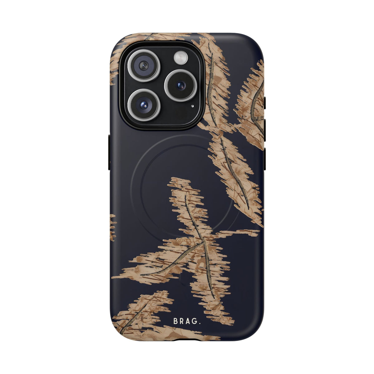 Golden Fern MagSafe Tough Phone Case — Magnetic Protective Cover
