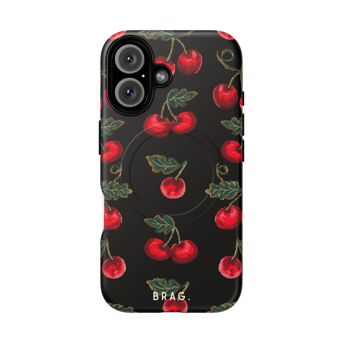 Cherry Bomb MagSafe Tough Phone Case — Magnetic Protective Cover