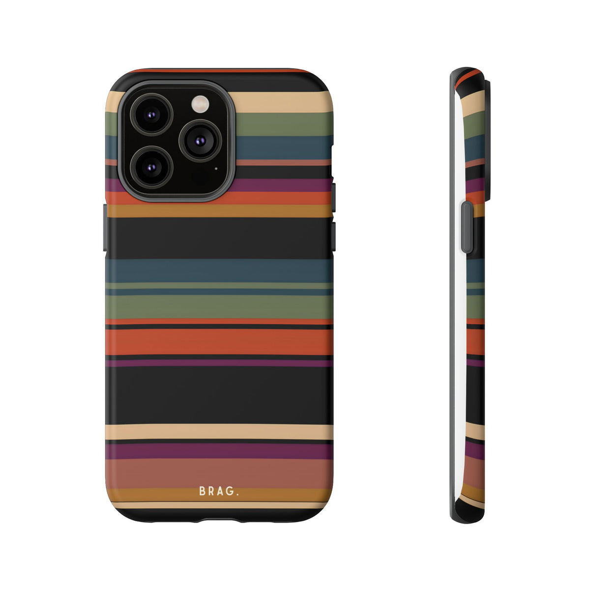 Market Stripe Tough Phone Case – Shockproof Protective iPhone Cover