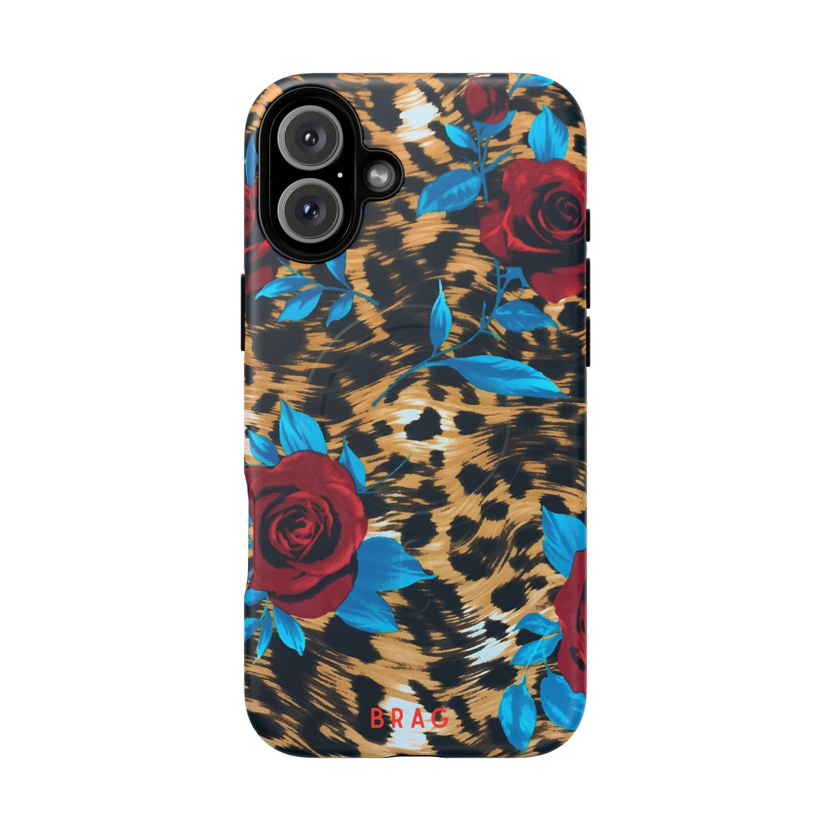 Wild Rose MagSafe Tough Phone Case — Magnetic Protective Cover