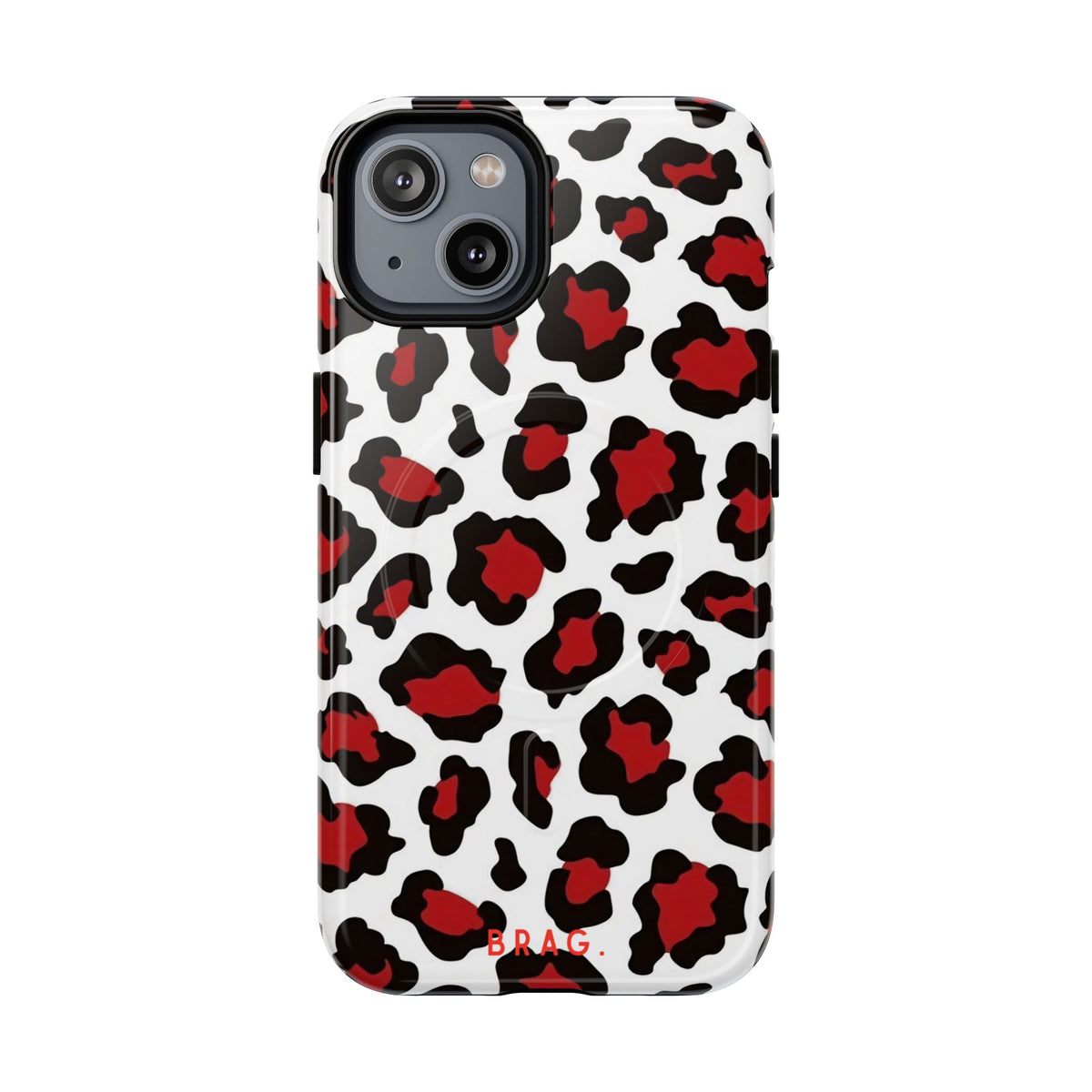 Leopard Kiss MagSafe Tough Phone Case — Magnetic Protective Cover