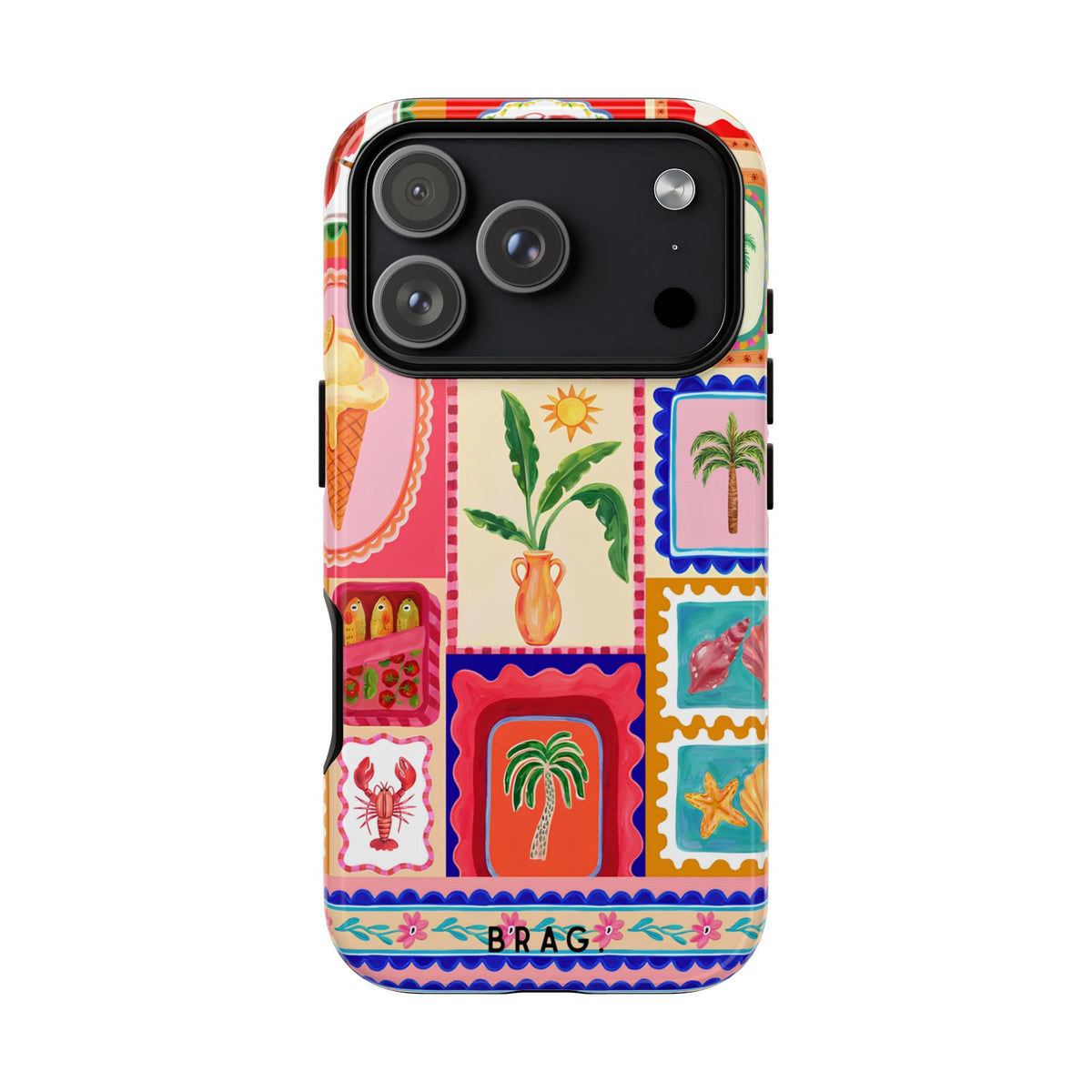 Postcard Tough Phone Case – Shockproof Protective iPhone Cover