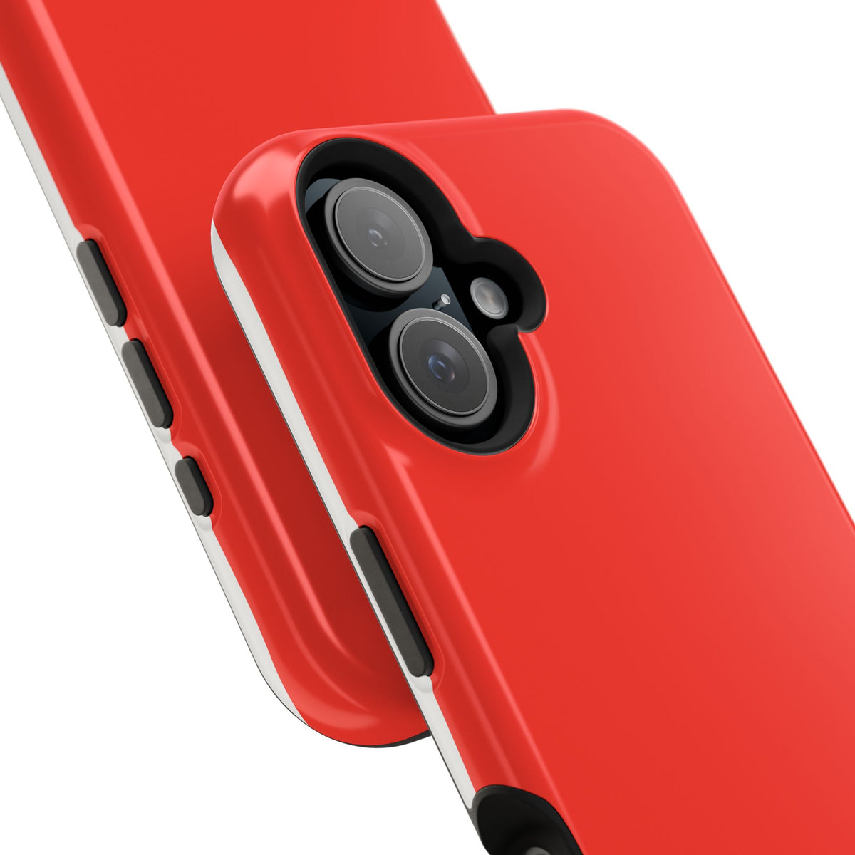 Brag Red Magnetic Impact-Resistant Phone Case