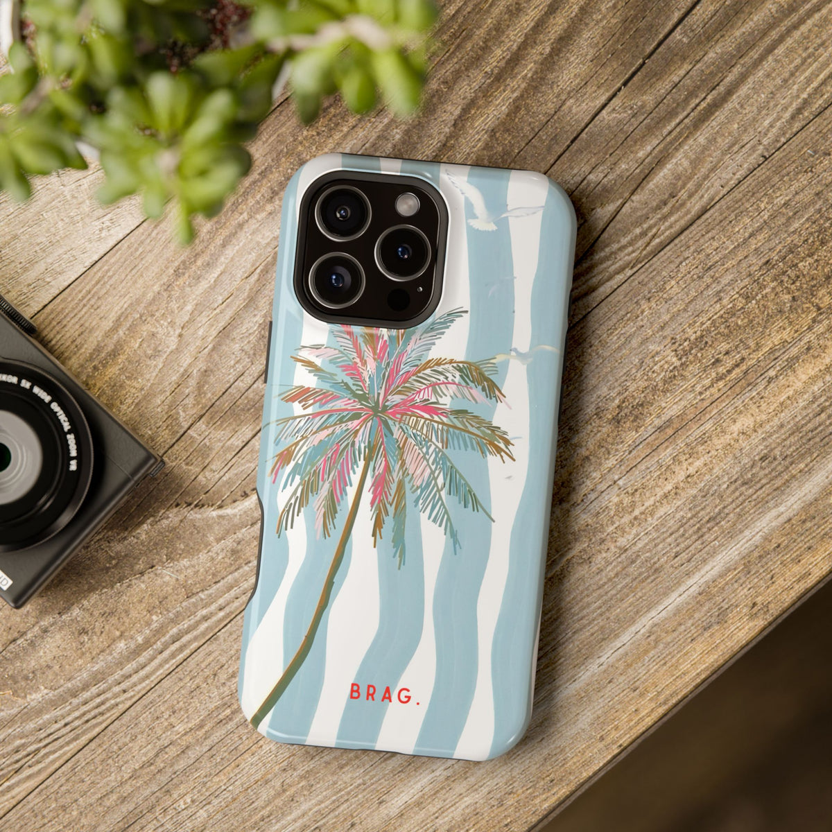 Palm Breeze Magnetic Impact-Resistant Phone Case
