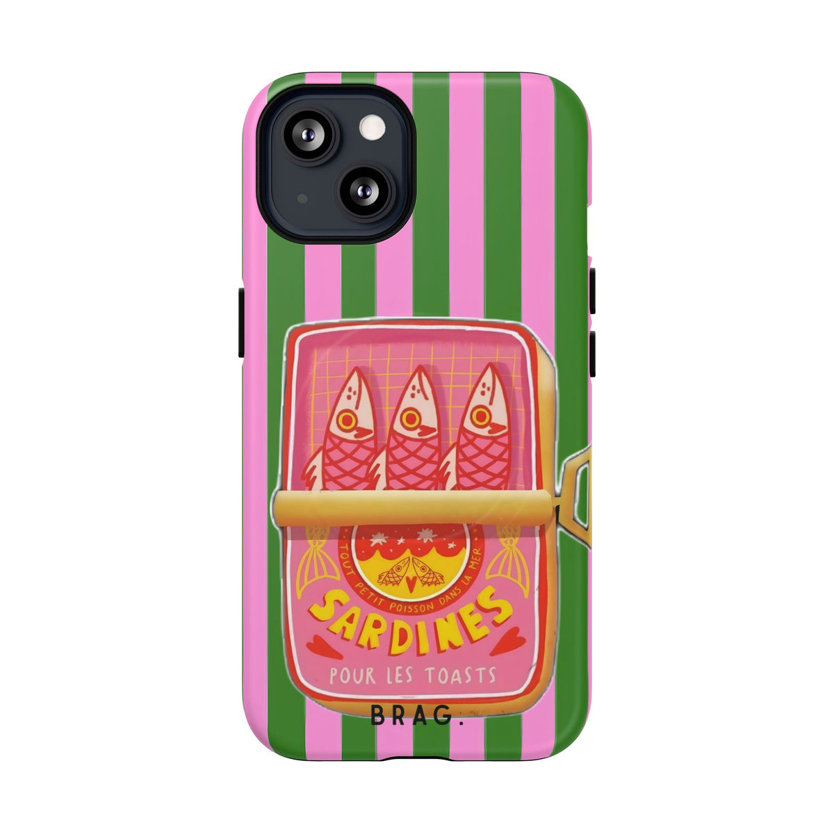 Tinned Pink MagSafe Tough Phone Case — Magnetic Protective Cover