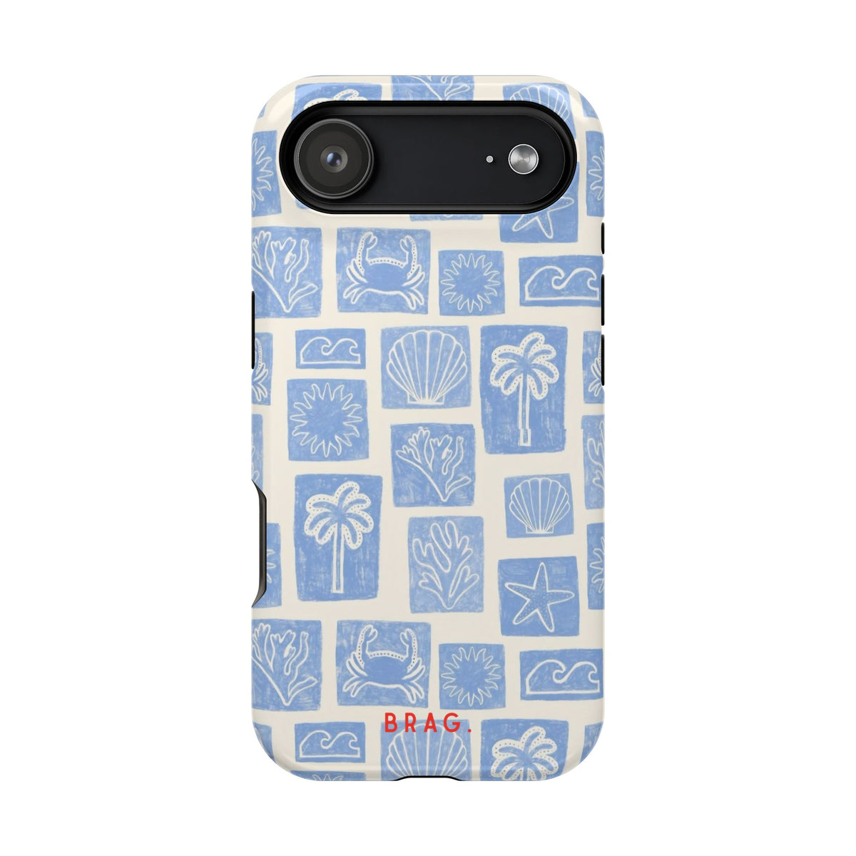 Azure Tiles Magnetic Impact-Resistant Phone Case
