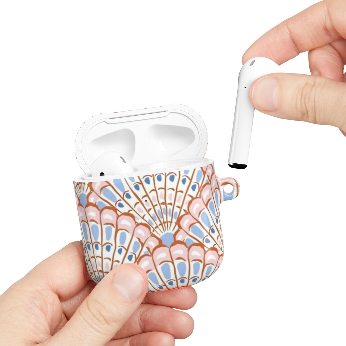 Seashell Soiree AirPod Case – Slim Protective Charging Case