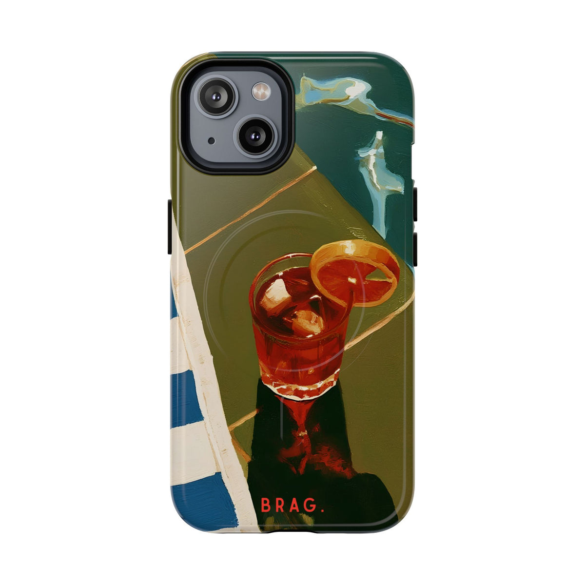 Aperol Hour MagSafe Tough Phone Case — Magnetic Protective Cover