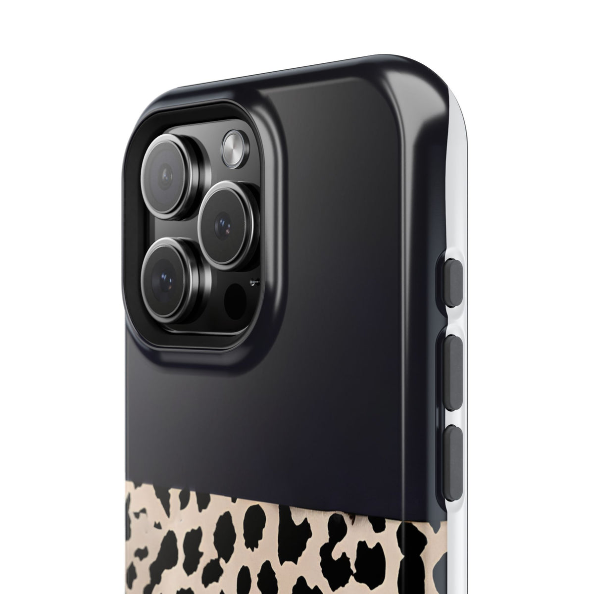 Leopard Block Magnetic Impact-Resistant Phone Case