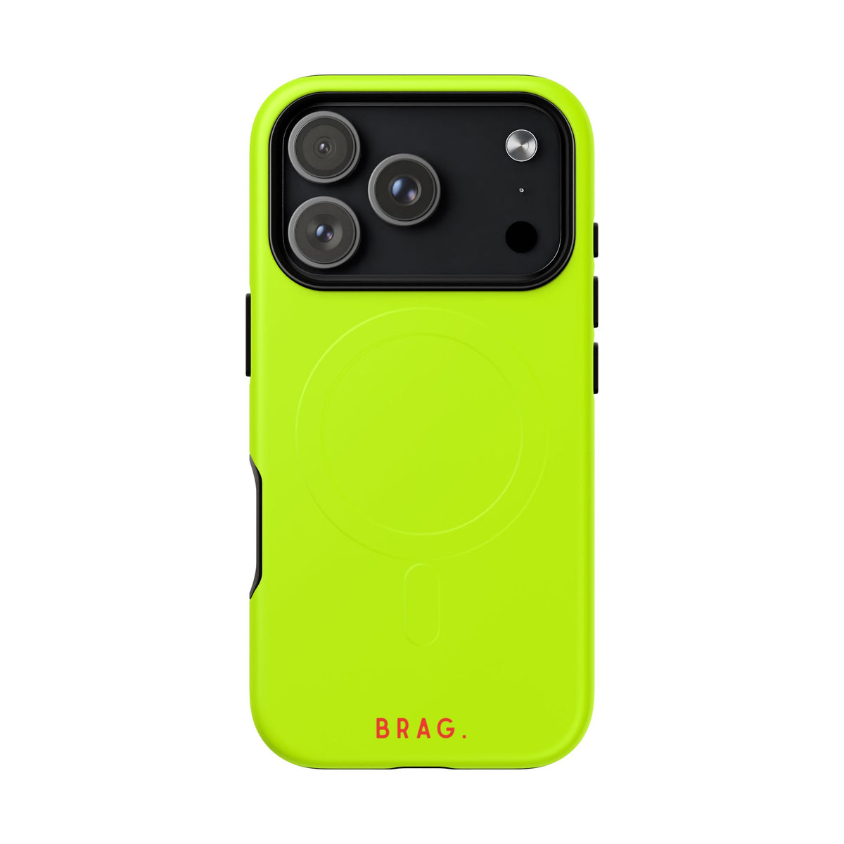 Brag Neon MagSafe Tough Phone Case — Magnetic Protective Cover