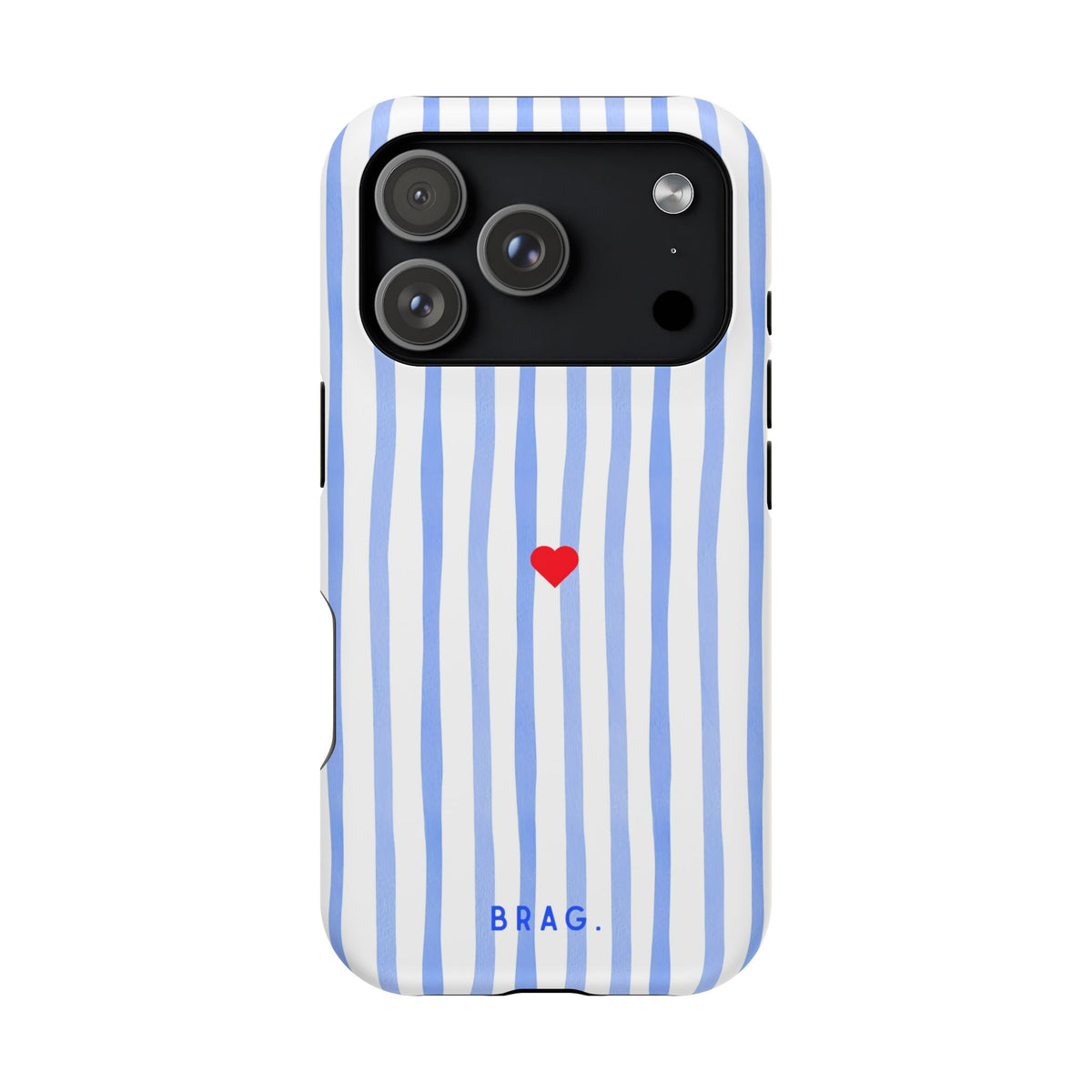 Blue Heart Magnetic Impact-Resistant Phone Case