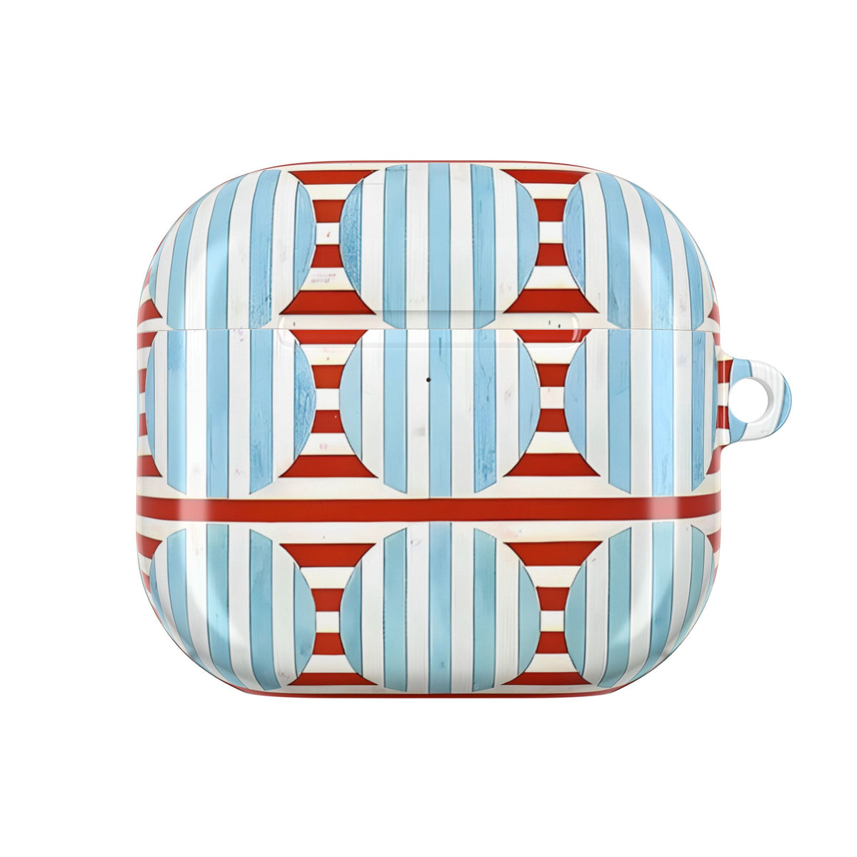 Riviera Stripe AirPod Case – Slim Protective Charging Case