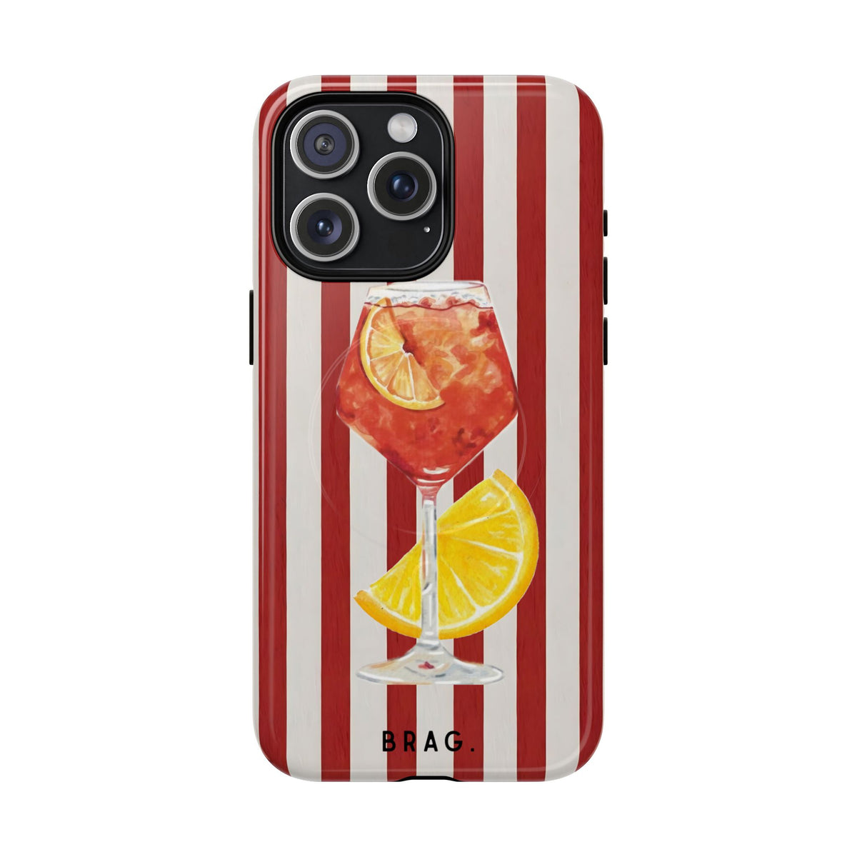 Aperol Spritz MagSafe Tough Phone Case — Magnetic Protective Cover