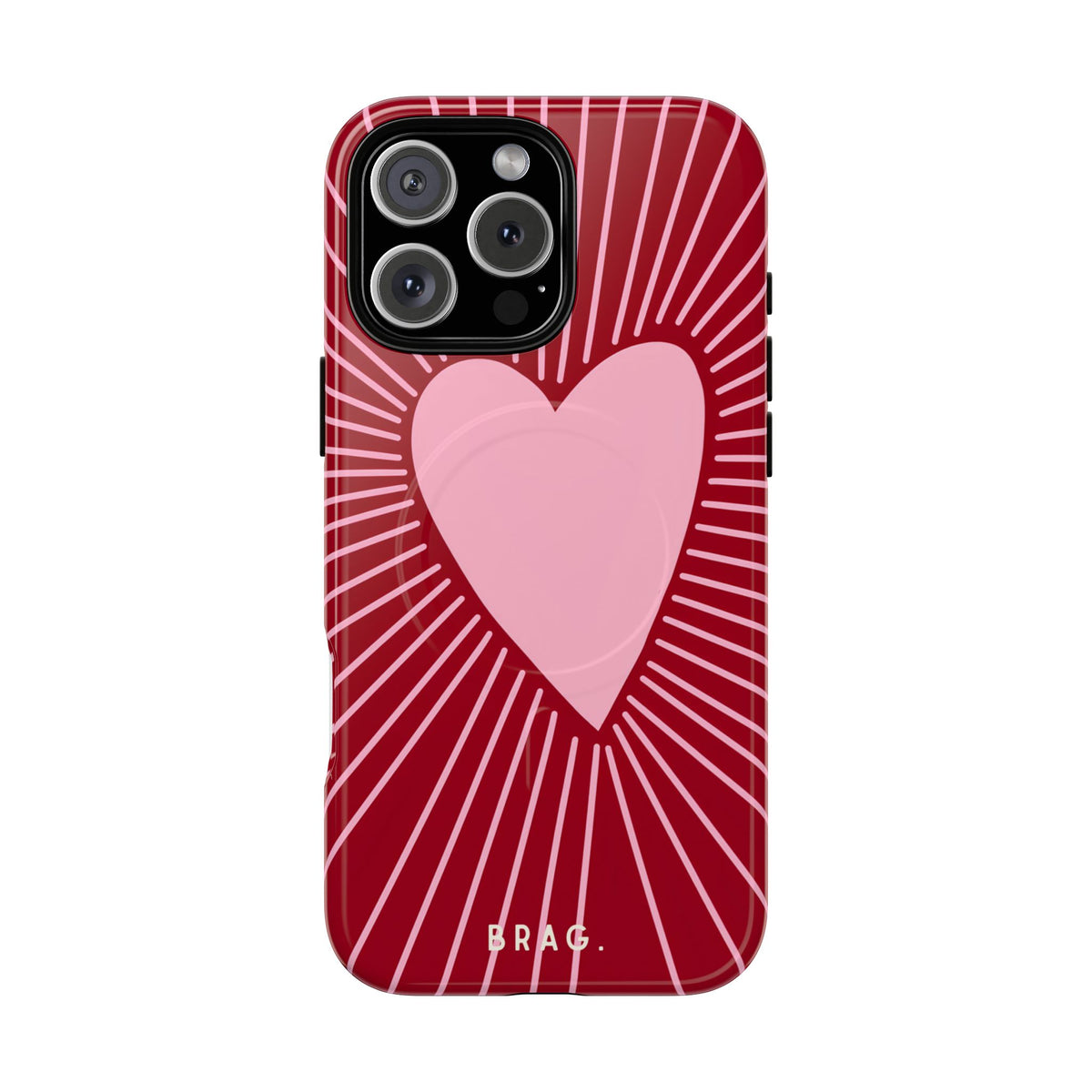 Heart Rush MagSafe Tough Phone Case — Magnetic Protective Cover