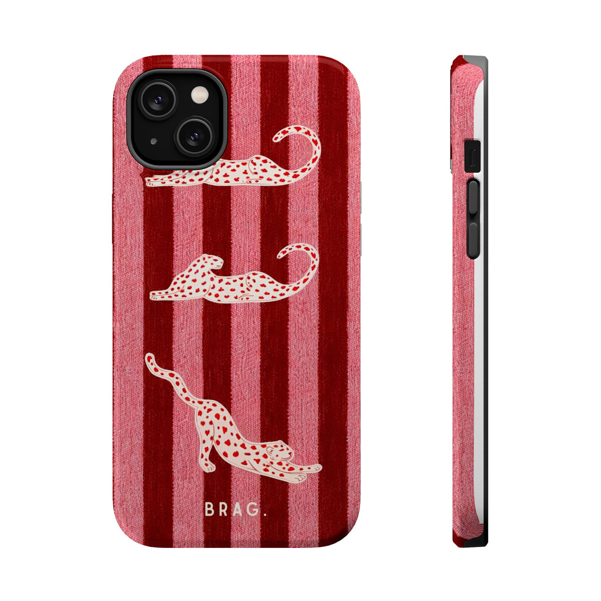 Pink Safari Magnetic Impact-Resistant Phone Case