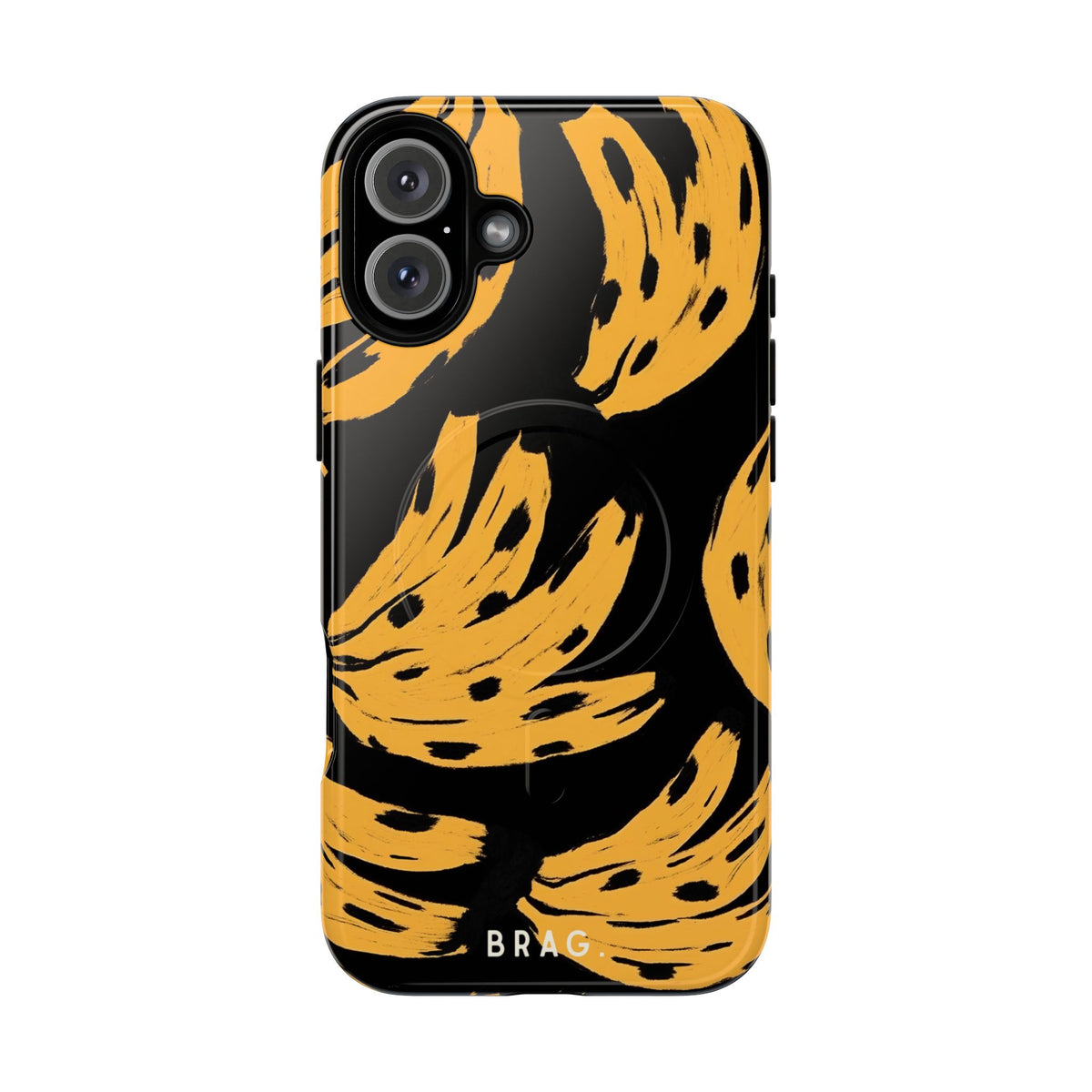 Banana Split MagSafe Tough Phone Case — Magnetic Protective Cover